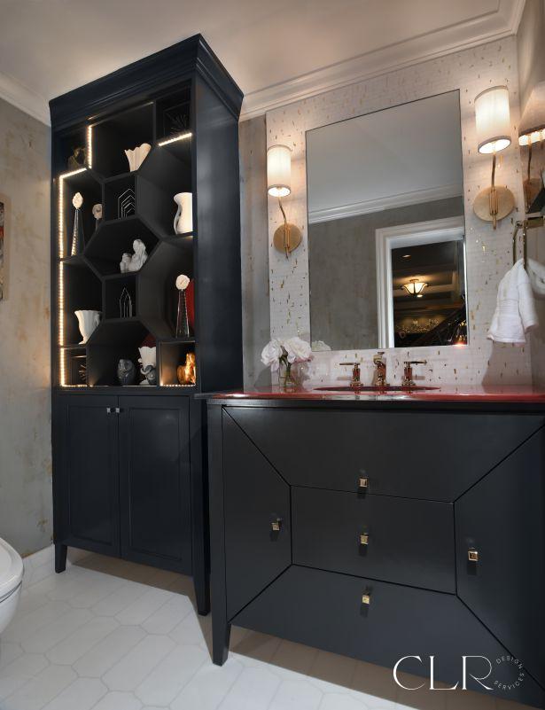 full-home-remodel-Contemporary-Powder-Room